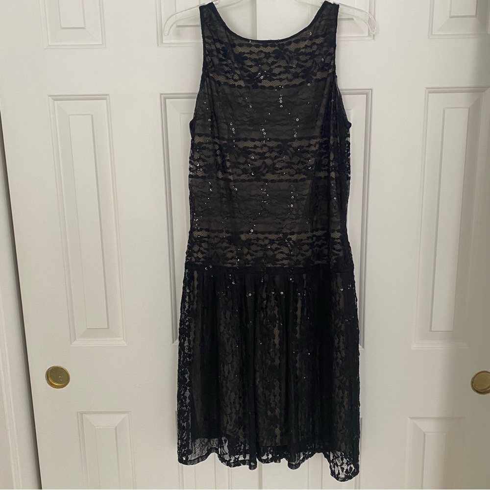 Ralph Lauren Black Sequin dress